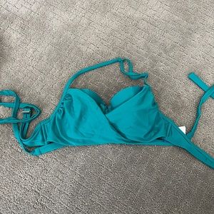 Turquoise bikini set